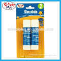 Non-toxic 2PCS pva Glue Stick Packed in Blister Card
